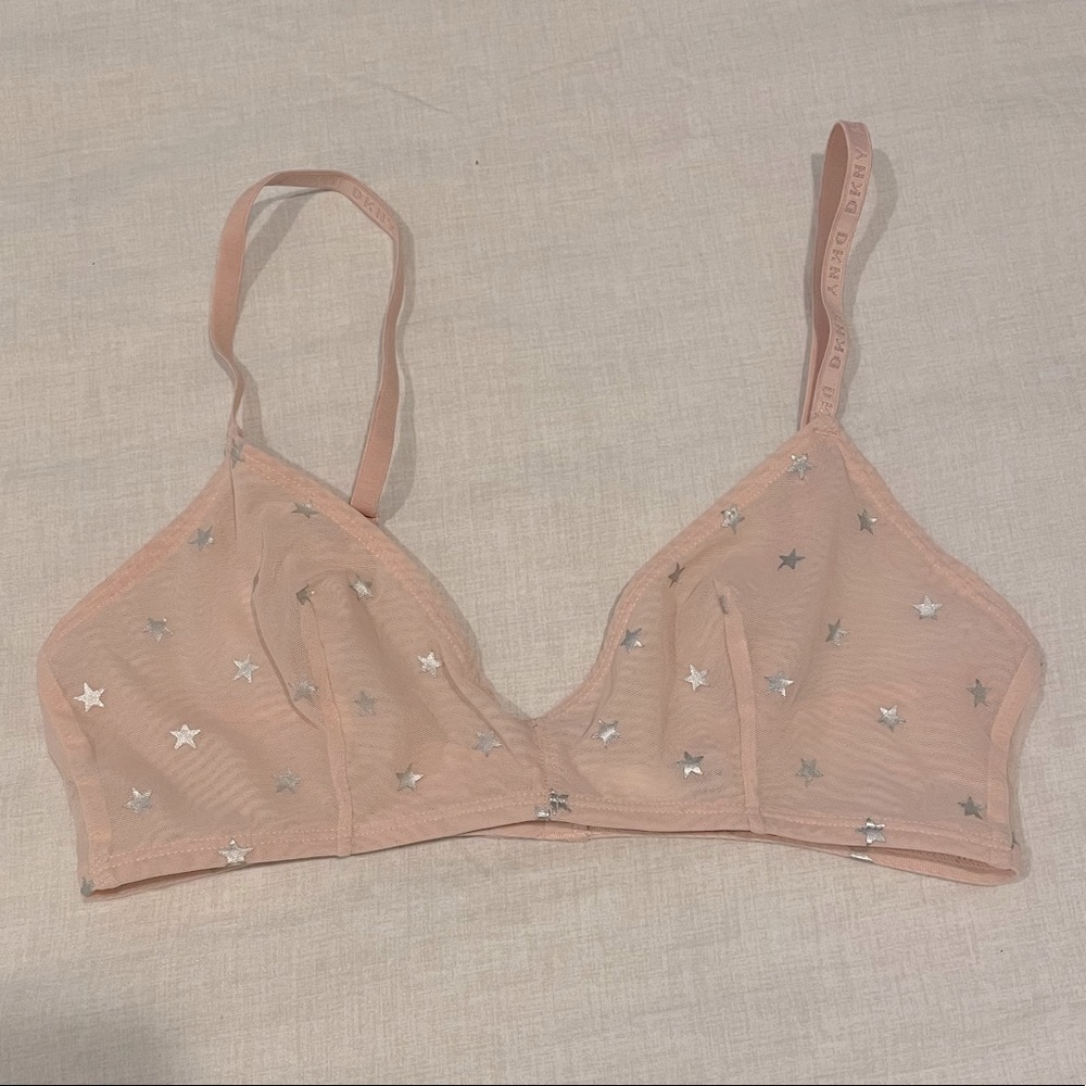 DKNY Pink Bra Size Medium
